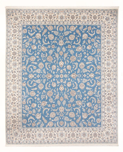 Nain - 6La Tapijt 248x293cm - Perzisch tapijt - lichtblauw