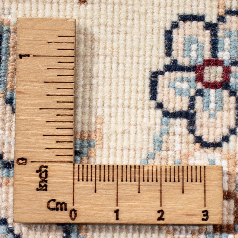 Perzisch tapijt - Nain - Premium - 293 x 248 cm - lichtblauw