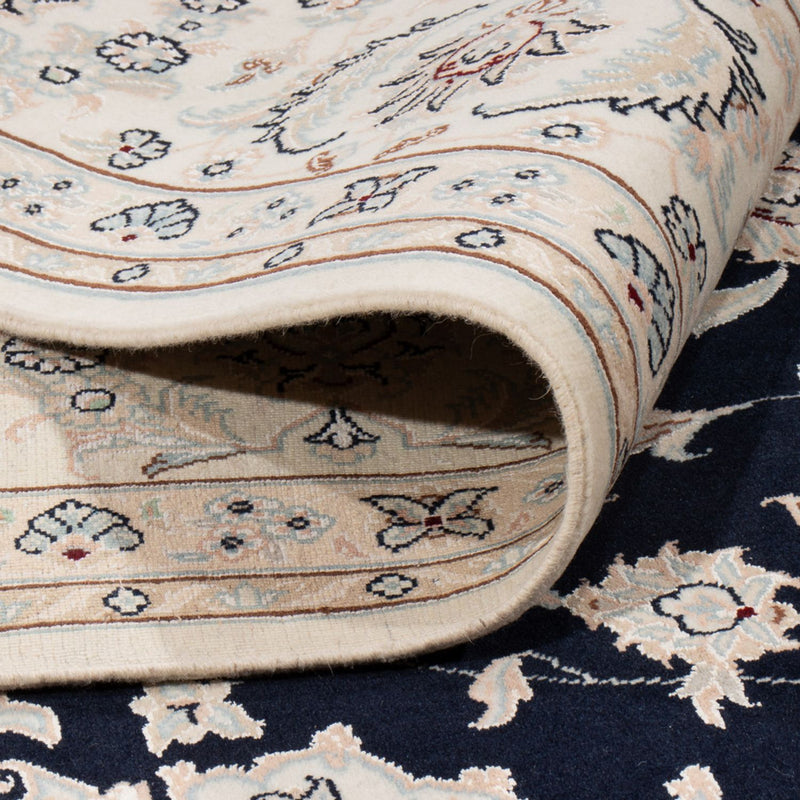 Perzisch tapijt - Nain - 268 x 245 cm - donkerblauw