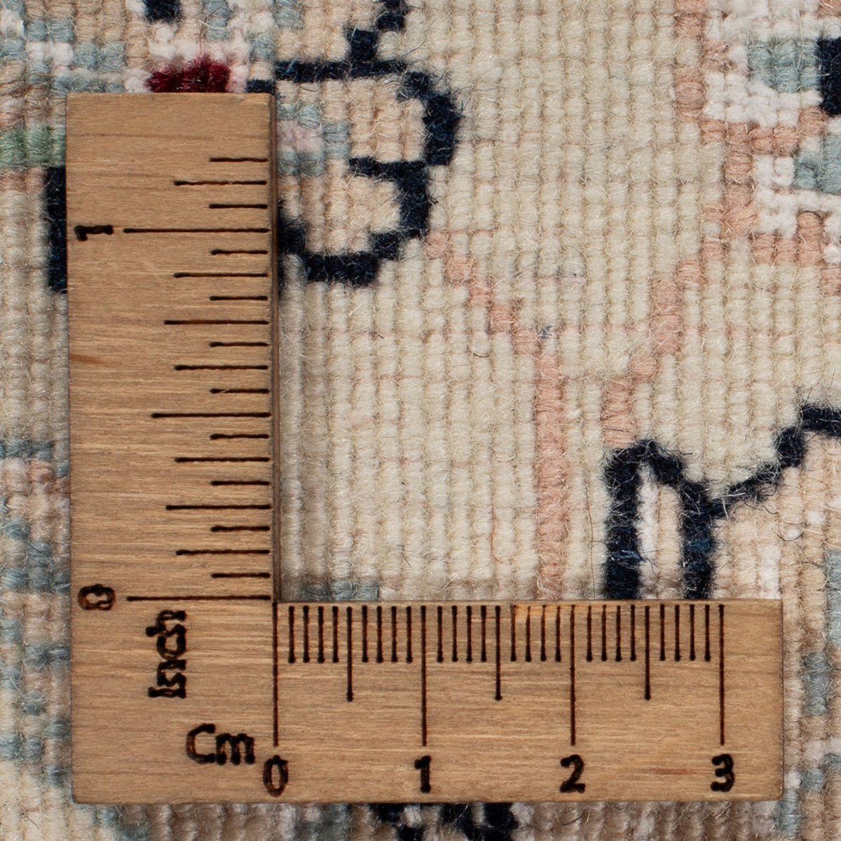 Perzisch tapijt - Nain - 268 x 245 cm - donkerblauw