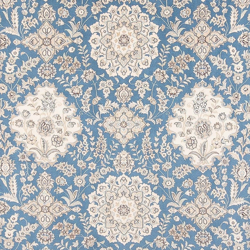 Perzisch tapijt - Nain - Premium - 335 x 247 cm - lichtblauw