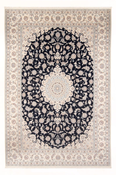 Nain - 6La Tapijt 246x342cm - Perzisch tapijt - donkerblauw