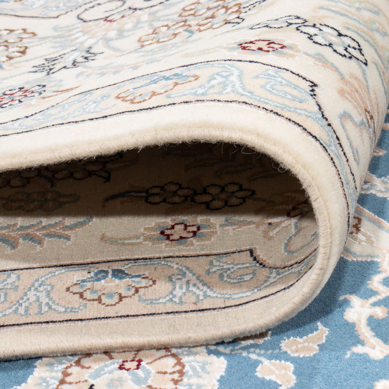 Perzisch tapijt - Nain - Premium - 304 x 198 cm - lichtblauw