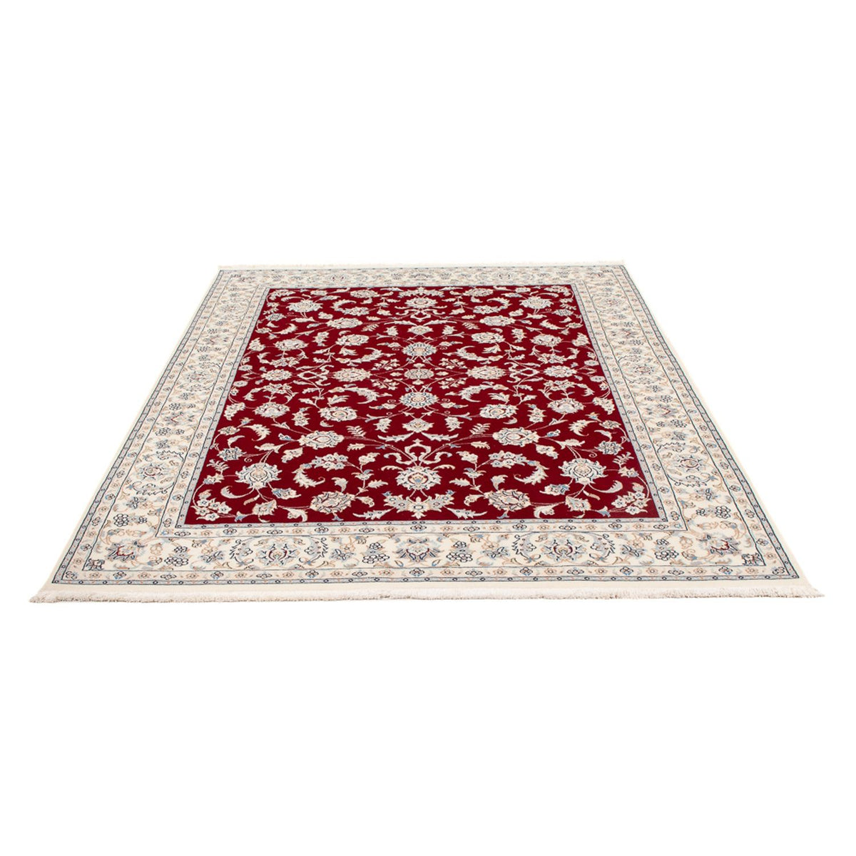 Perzisch tapijt - Nain - Premium - 197 x 150 cm - rood