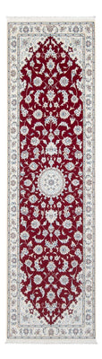 Loper Perzisch tapijt - Nain - Premium - 254 x 82 cm - rood