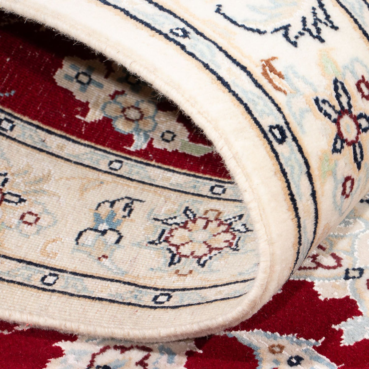 Loper Perzisch tapijt - Nain - Premium - 254 x 82 cm - rood