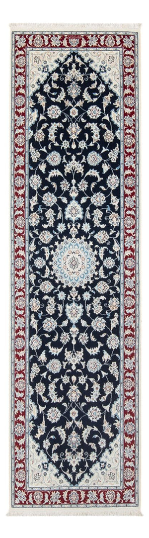 Loper Perzisch tapijt - Nain - Premium - 259 x 80 cm - donkerblauw