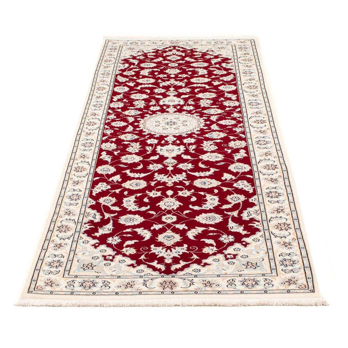 Loper Perzisch tapijt - Nain - Premium - 248 x 81 cm - rood