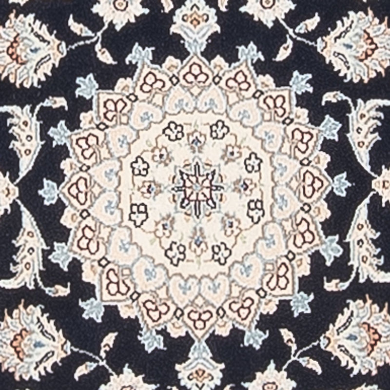 Loper Perzisch tapijt - Nain - Premium - 245 x 80 cm - donkerblauw