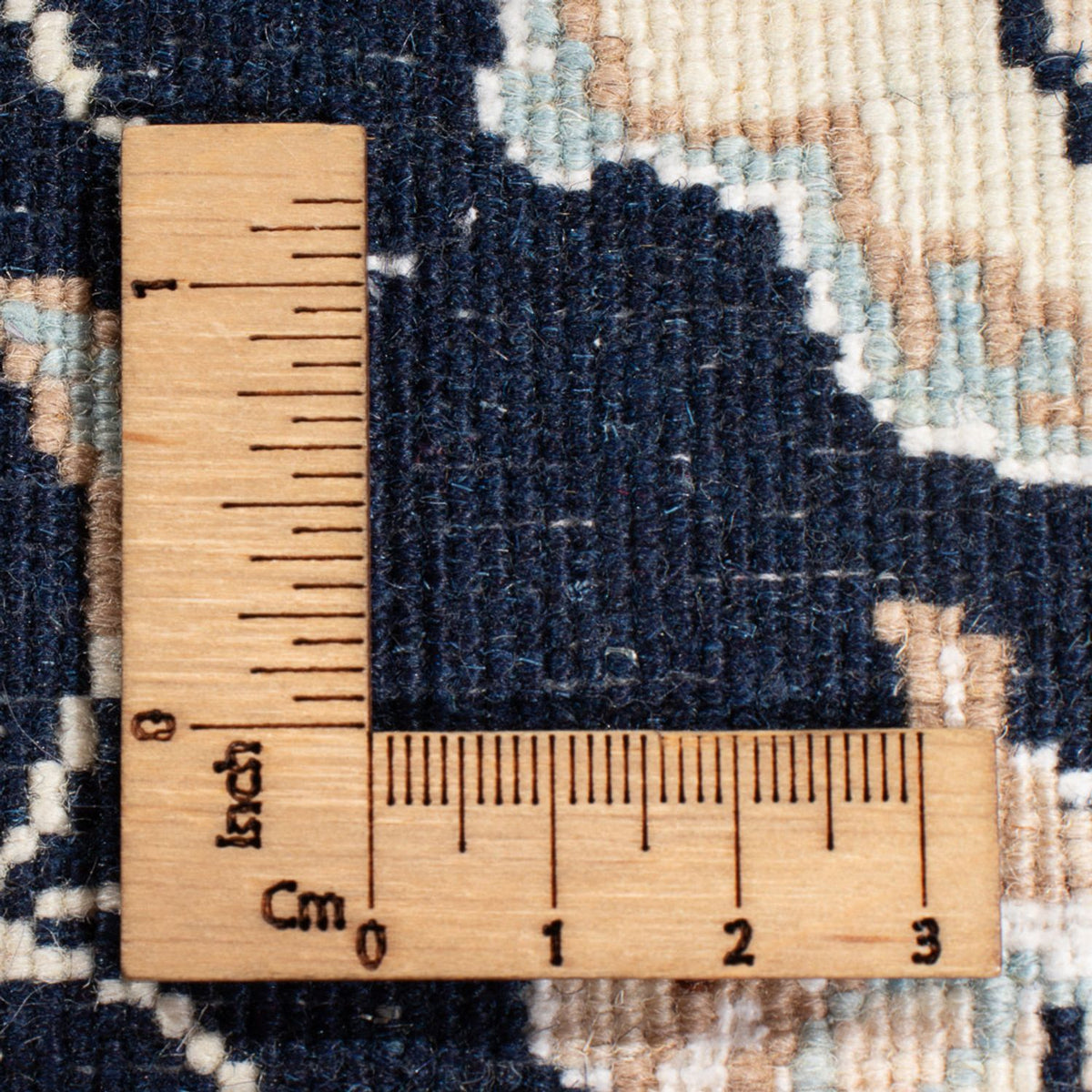 Loper Perzisch tapijt - Nain - Premium - 245 x 80 cm - donkerblauw