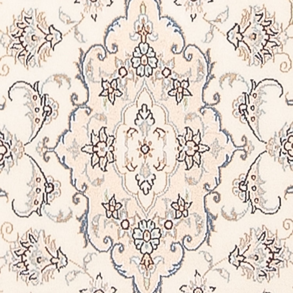 Loper Perzisch tapijt - Nain - Premium - 258 x 79 cm - crème