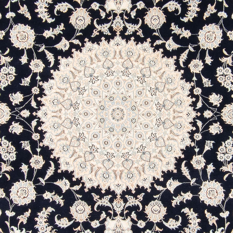 Perzisch tapijt - Nain vierkant  - 259 x 247 cm - donkerblauw