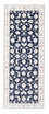 Loper Perzisch tapijt - Nain - Koninklijk - 205 x 80 cm - donkerblauw