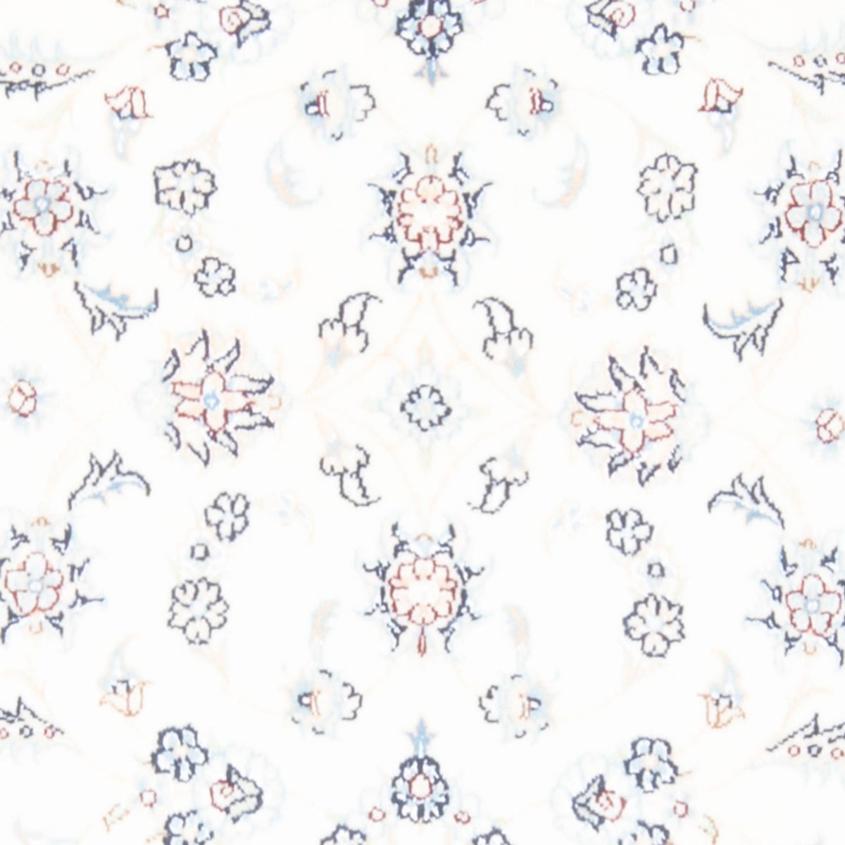 Loper Perzisch tapijt - Nain - Koninklijk - 197 x 78 cm - crème