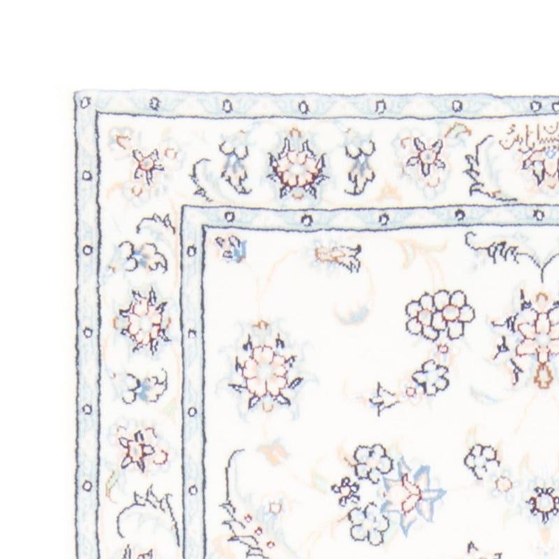 Loper Perzisch tapijt - Nain - Koninklijk - 197 x 78 cm - crème