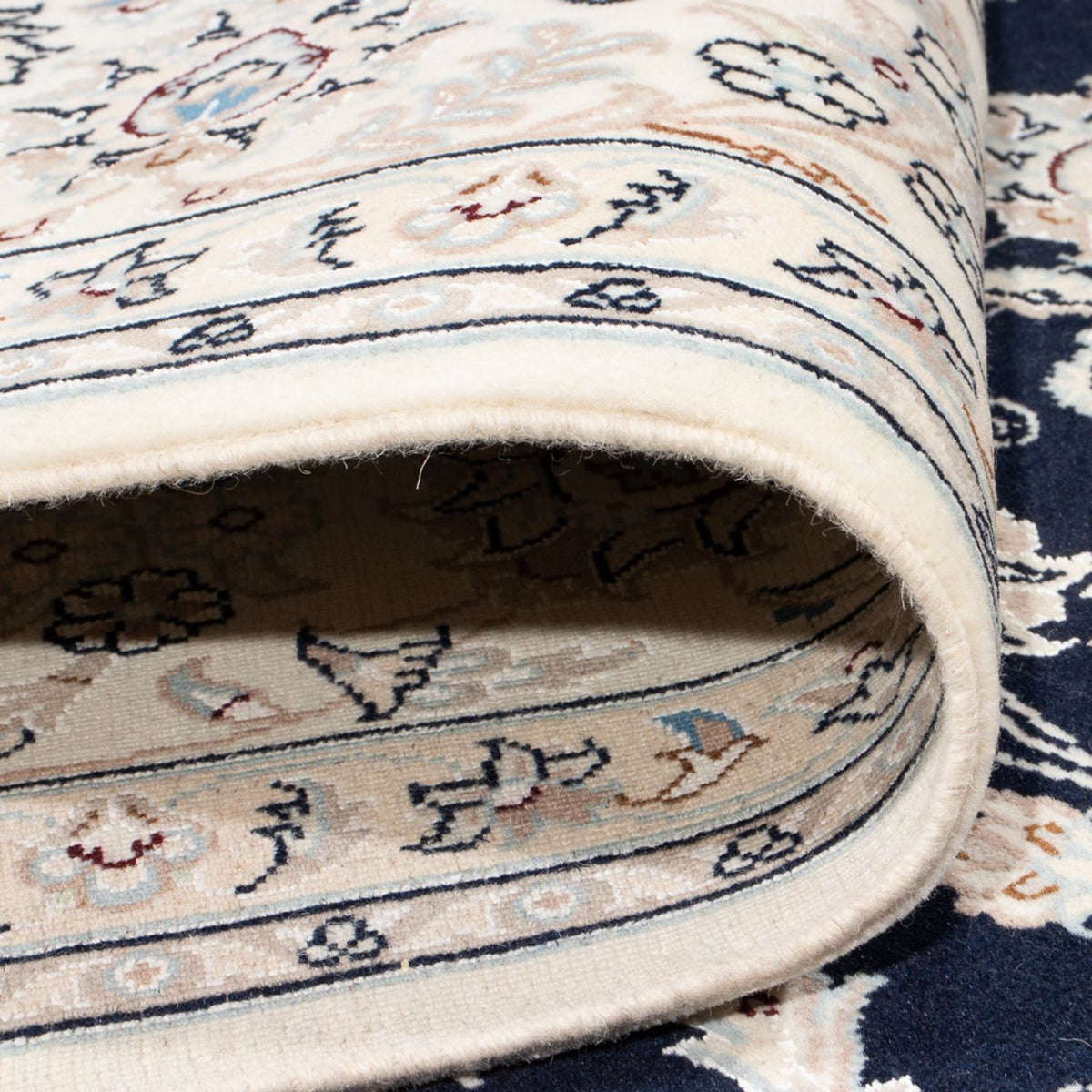 Perzisch tapijt - Nain - Premium - 303 x 196 cm - donkerblauw