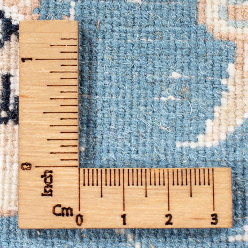 Loper Perzisch tapijt - Nain - Koninklijk - 209 x 84 cm - lichtblauw