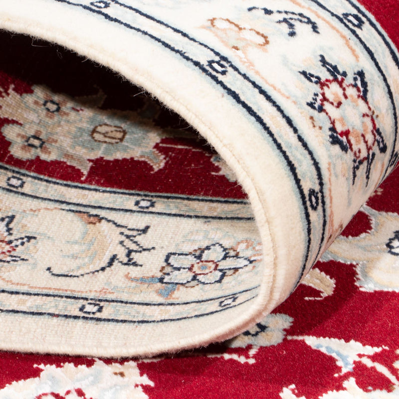 Loper Perzisch tapijt - Nain - Koninklijk - 204 x 81 cm - rood