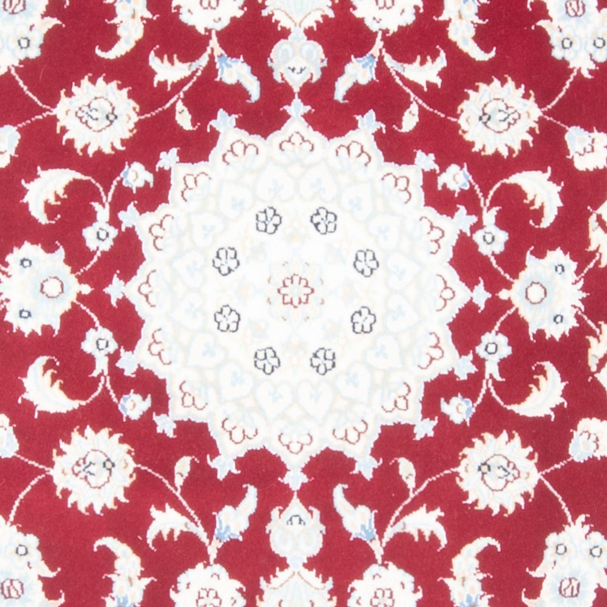 Loper Perzisch tapijt - Nain - Koninklijk - 199 x 80 cm - rood