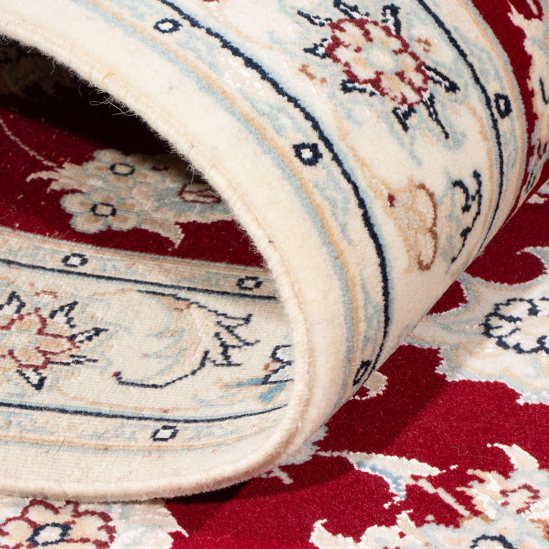 Loper Perzisch tapijt - Nain - Koninklijk - 199 x 80 cm - rood