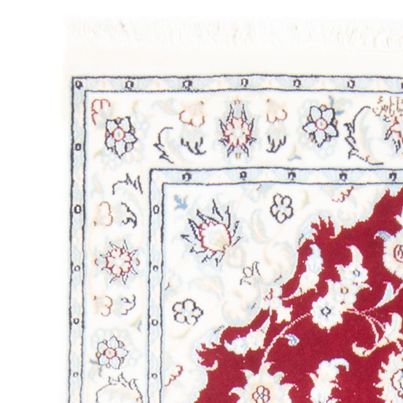 Loper Perzisch tapijt - Nain - Koninklijk - 206 x 80 cm - rood