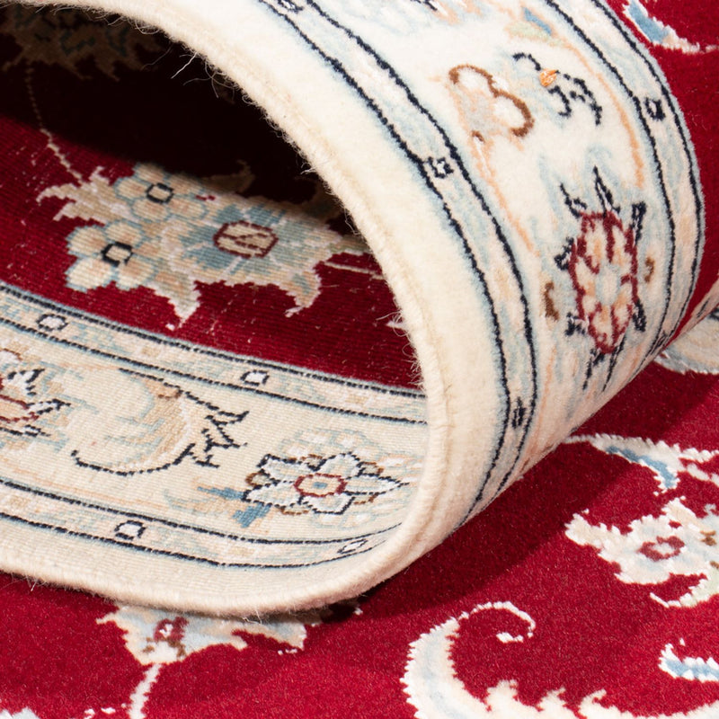 Loper Perzisch tapijt - Nain - Koninklijk - 206 x 80 cm - rood