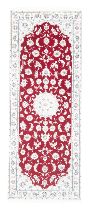 Loper Perzisch tapijt - Nain - Koninklijk - 200 x 80 cm - rood