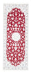 Loper Perzisch tapijt - Nain - Koninklijk - 200 x 80 cm - rood