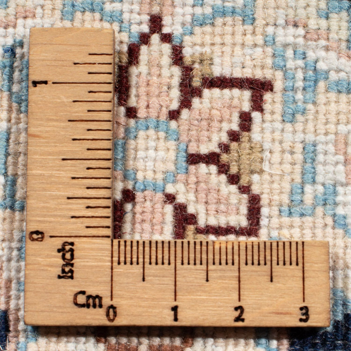 Loper Perzisch tapijt - Nain - Koninklijk - 198 x 78 cm - donkerblauw