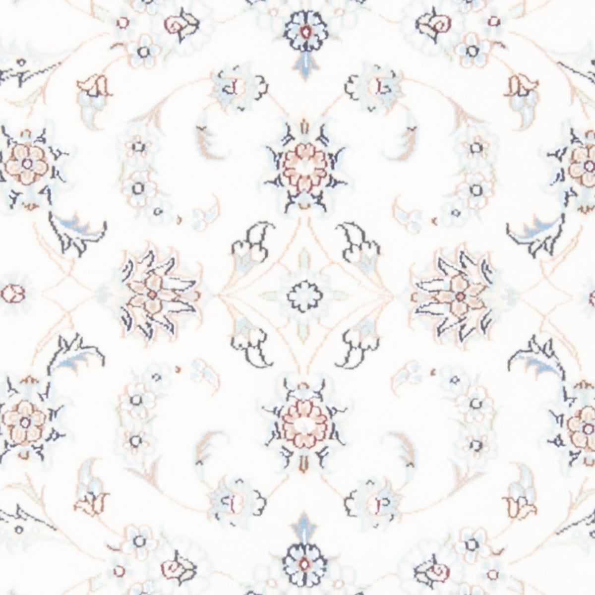 Loper Perzisch tapijt - Nain - Koninklijk - 203 x 80 cm - crème