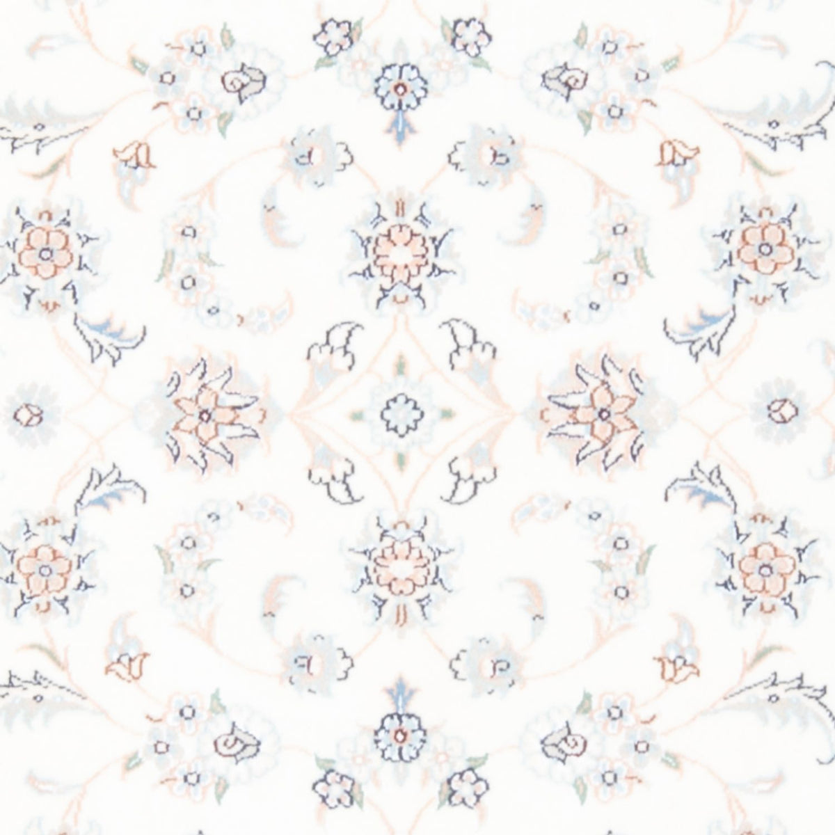 Loper Perzisch tapijt - Nain - Koninklijk - 196 x 81 cm - crème