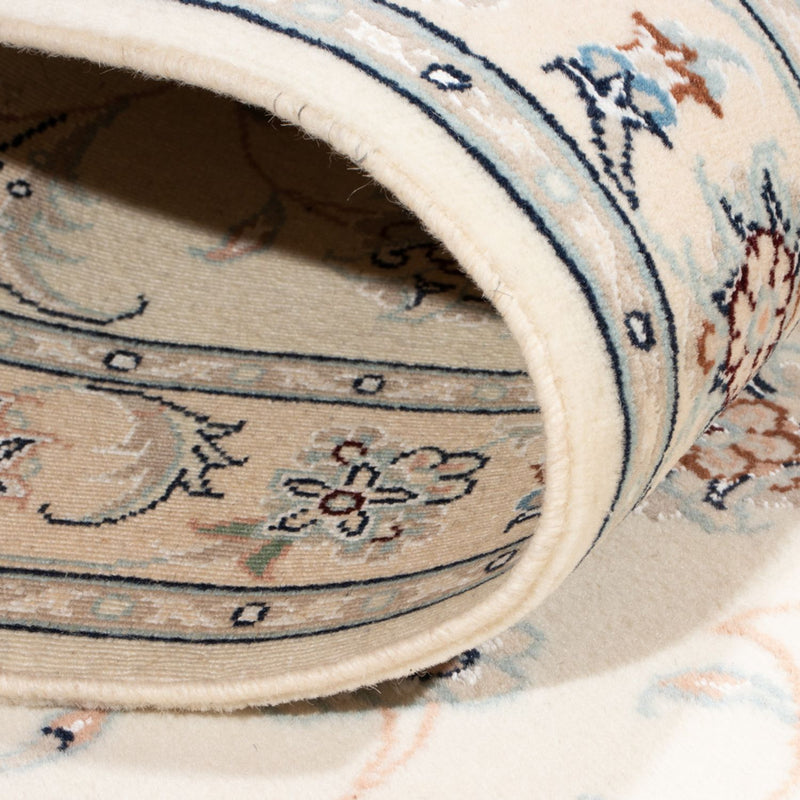 Loper Perzisch tapijt - Nain - Koninklijk - 196 x 81 cm - crème