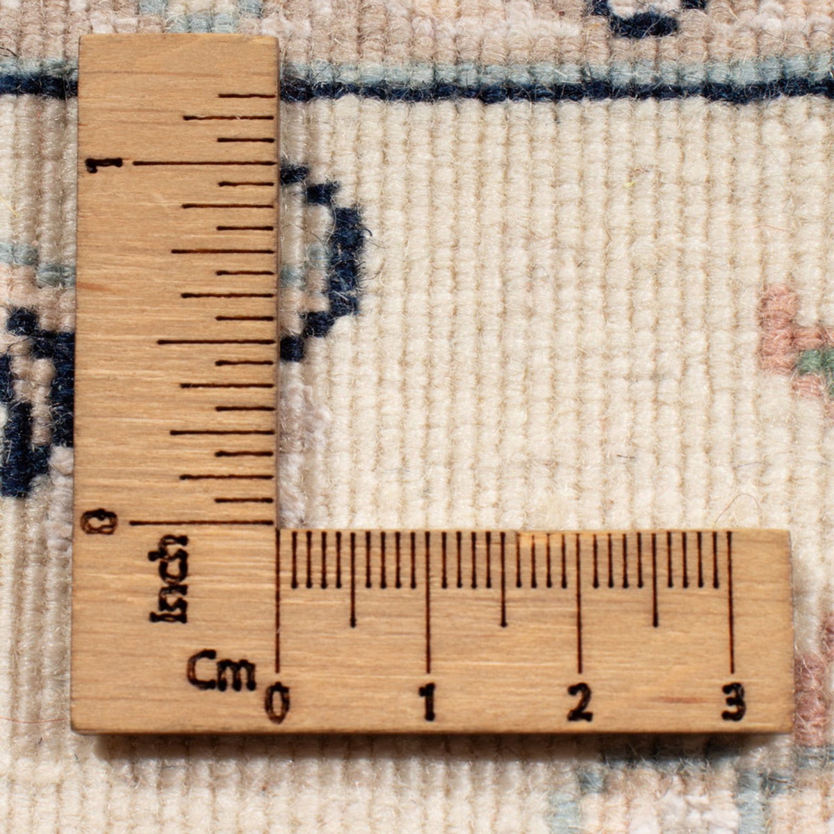 Loper Perzisch tapijt - Nain - Koninklijk - 196 x 81 cm - crème