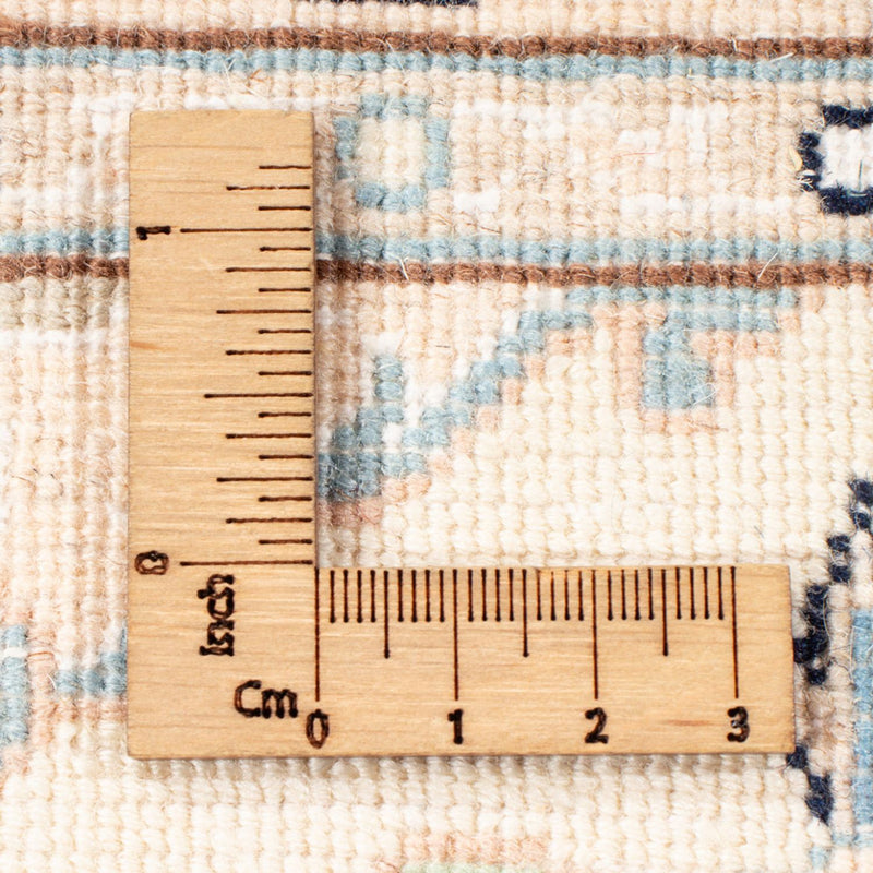 Loper Perzisch tapijt - Nain - Koninklijk - 206 x 79 cm - crème