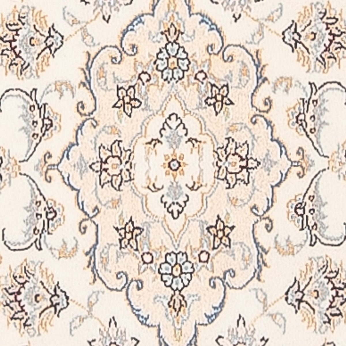 Loper Perzisch tapijt - Nain - Premium - 247 x 80 cm - crème