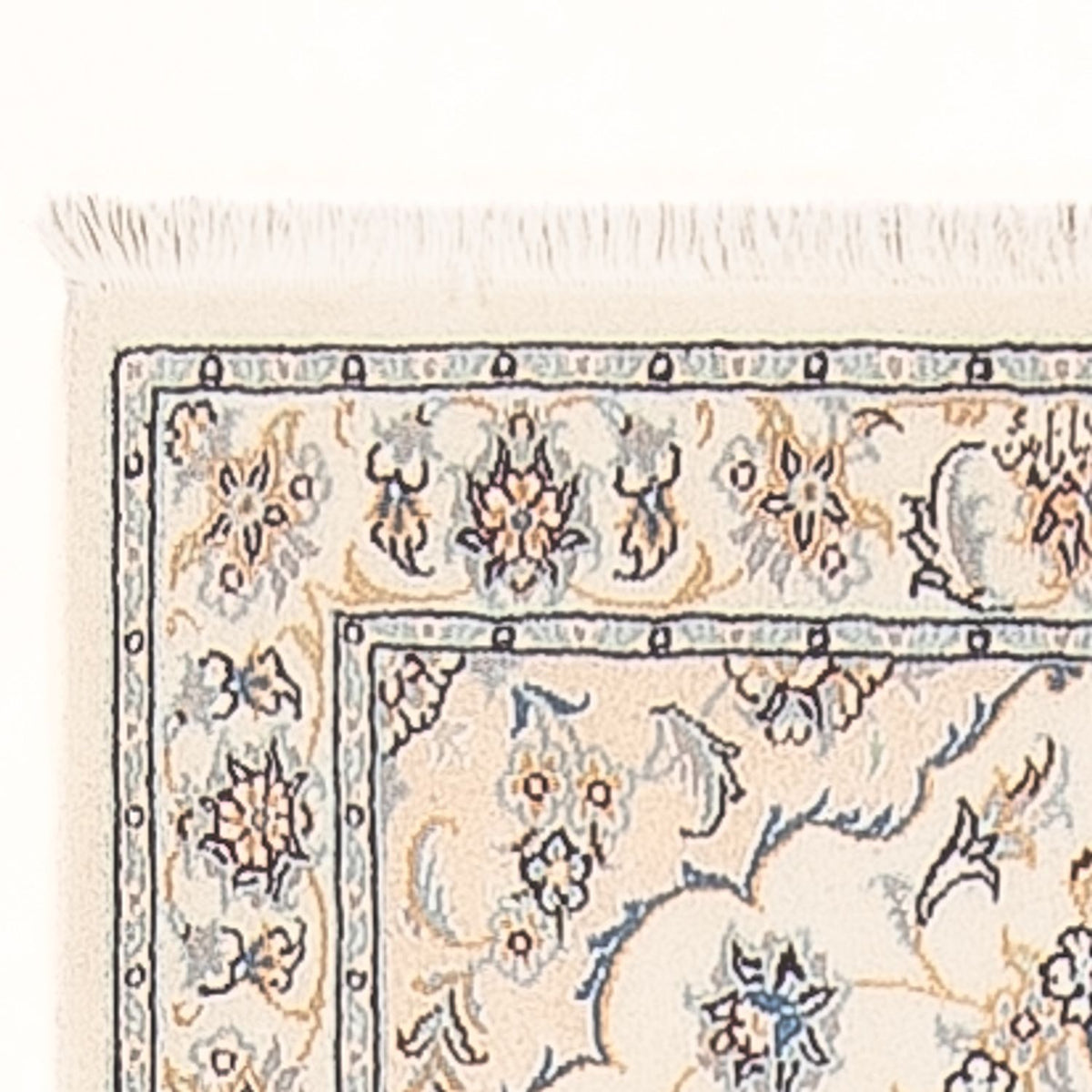 Loper Perzisch tapijt - Nain - Premium - 247 x 80 cm - crème