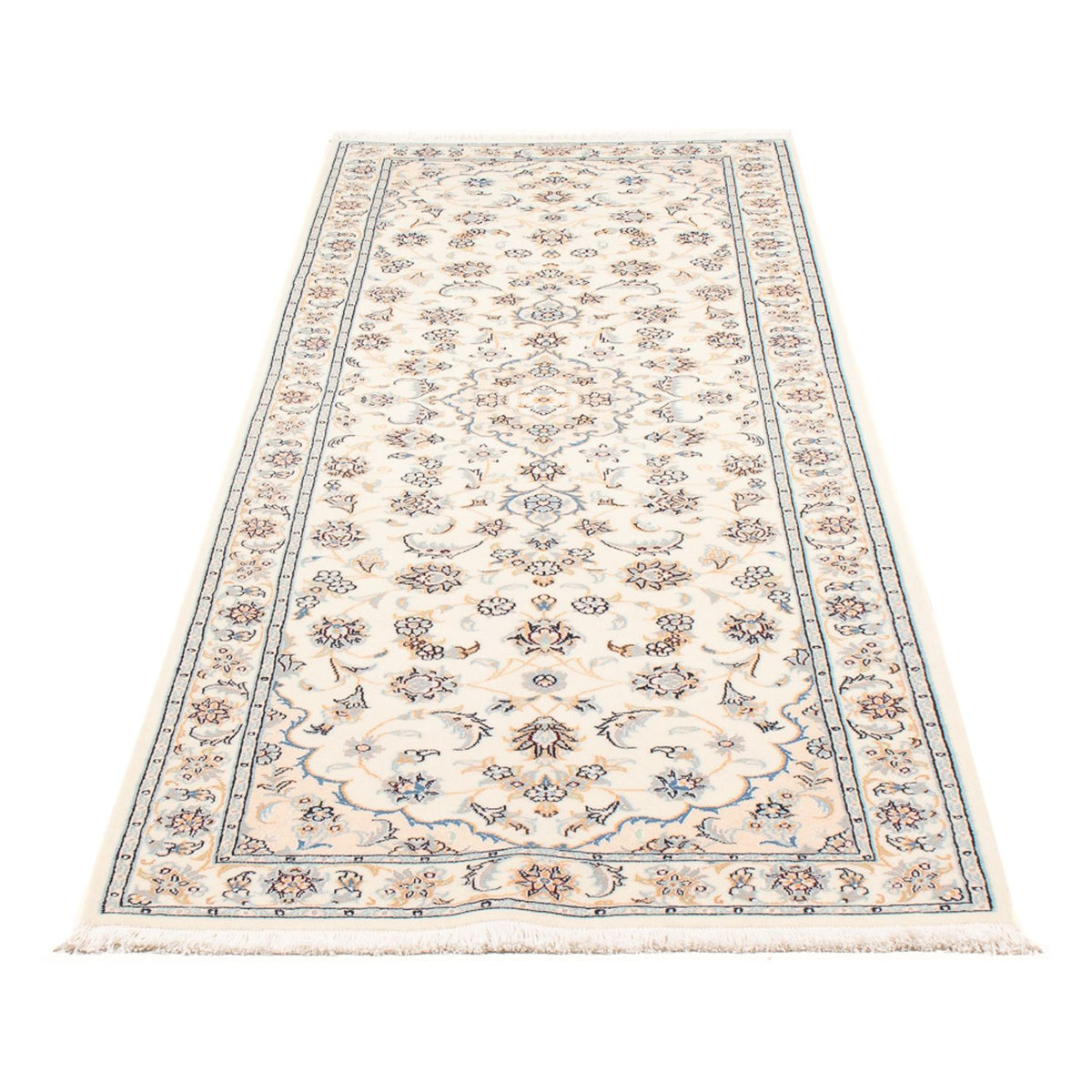 Loper Perzisch tapijt - Nain - Premium - 247 x 80 cm - crème