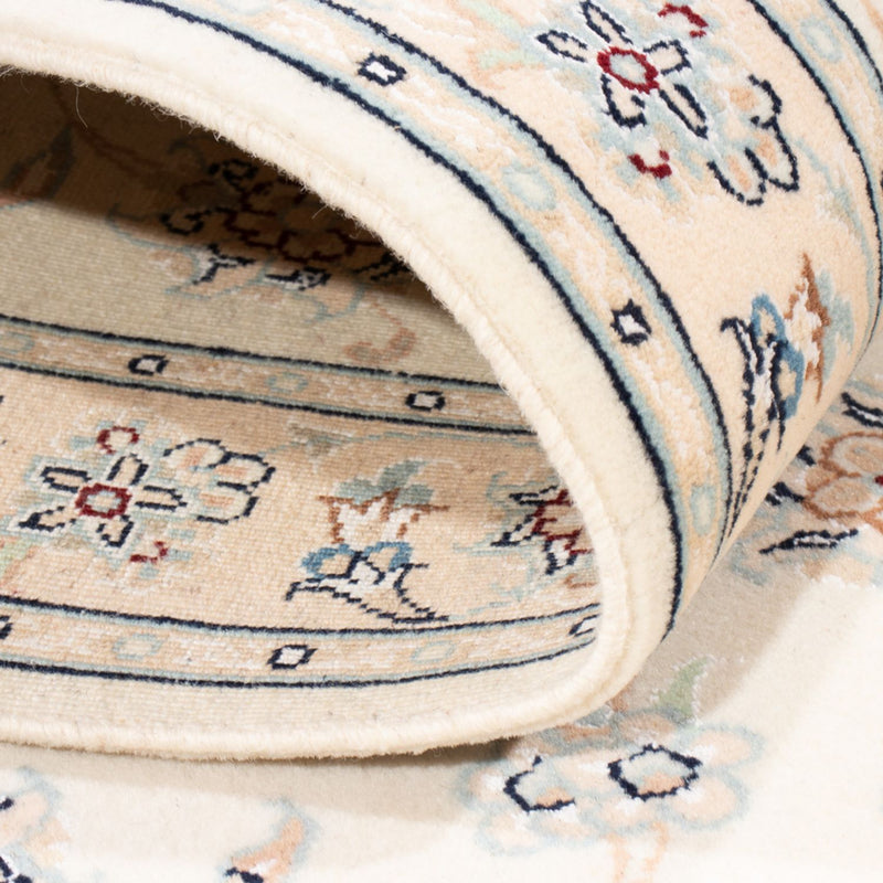 Loper Perzisch tapijt - Nain - Koninklijk - 200 x 80 cm - crème