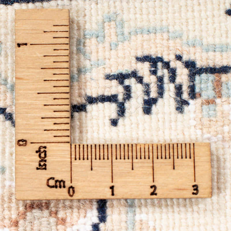 Loper Perzisch tapijt - Nain - Koninklijk - 200 x 80 cm - crème