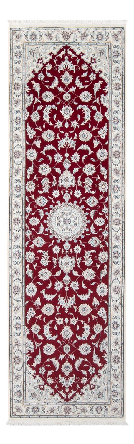 Loper Perzisch tapijt - Nain - Premium - 243 x 81 cm - rood