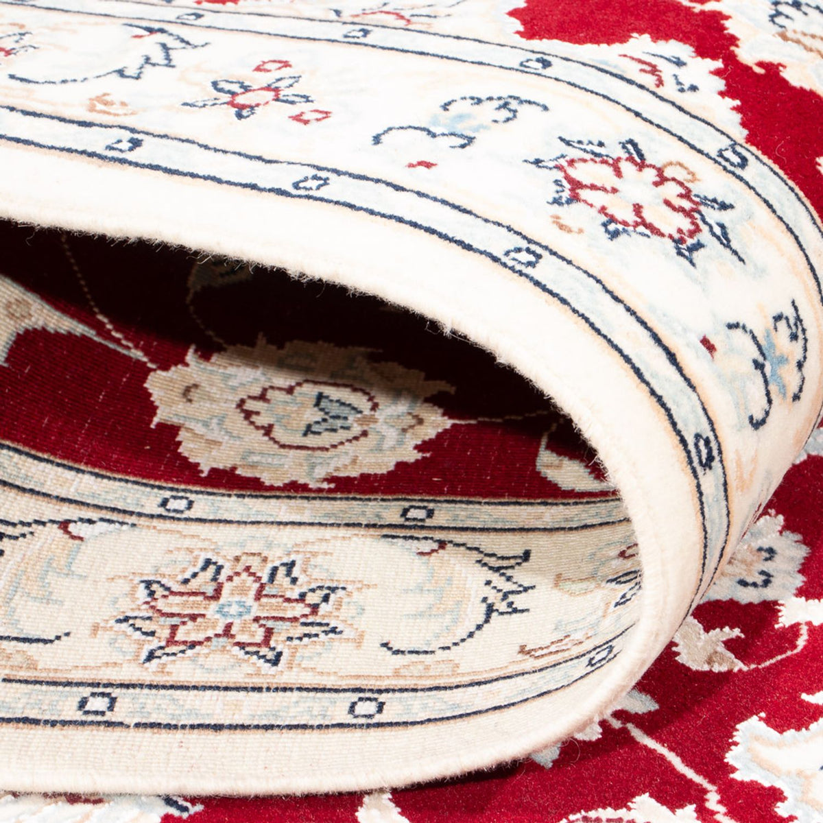 Loper Perzisch tapijt - Nain - Premium - 243 x 81 cm - rood