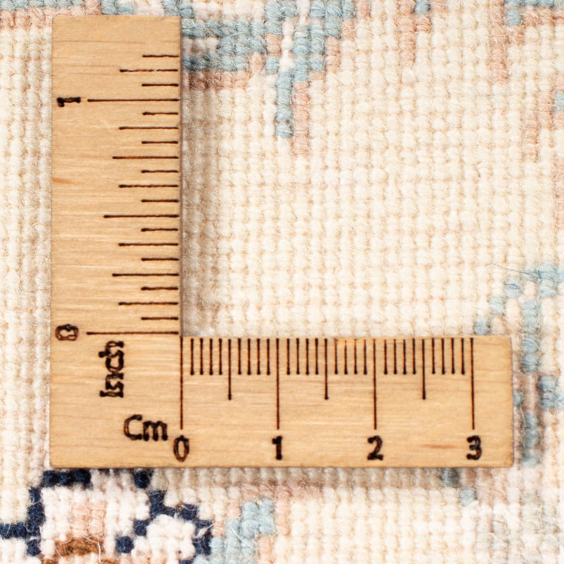 Loper Perzisch tapijt - Nain - Koninklijk - 212 x 80 cm - crème