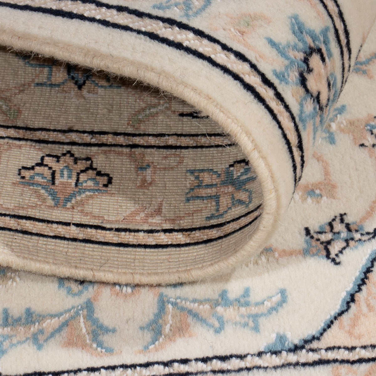 Perzisch tapijt - Nain - 85 x 60 cm - crème