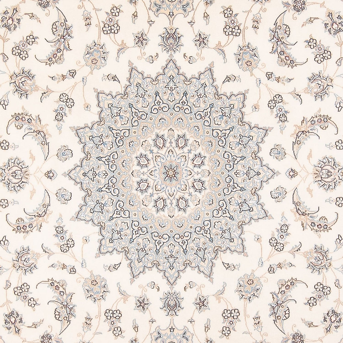 Perzisch tapijt - Nain - Premium - 343 x 246 cm - crème