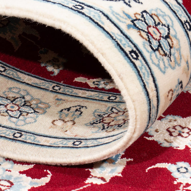 Loper Perzisch tapijt - Nain - Koninklijk - 204 x 80 cm - rood