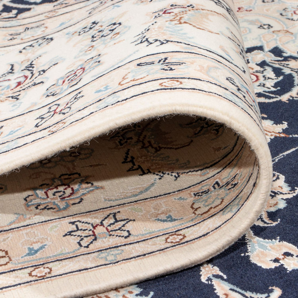 Perzisch tapijt - Nain - Premium - 310 x 243 cm - donkerblauw