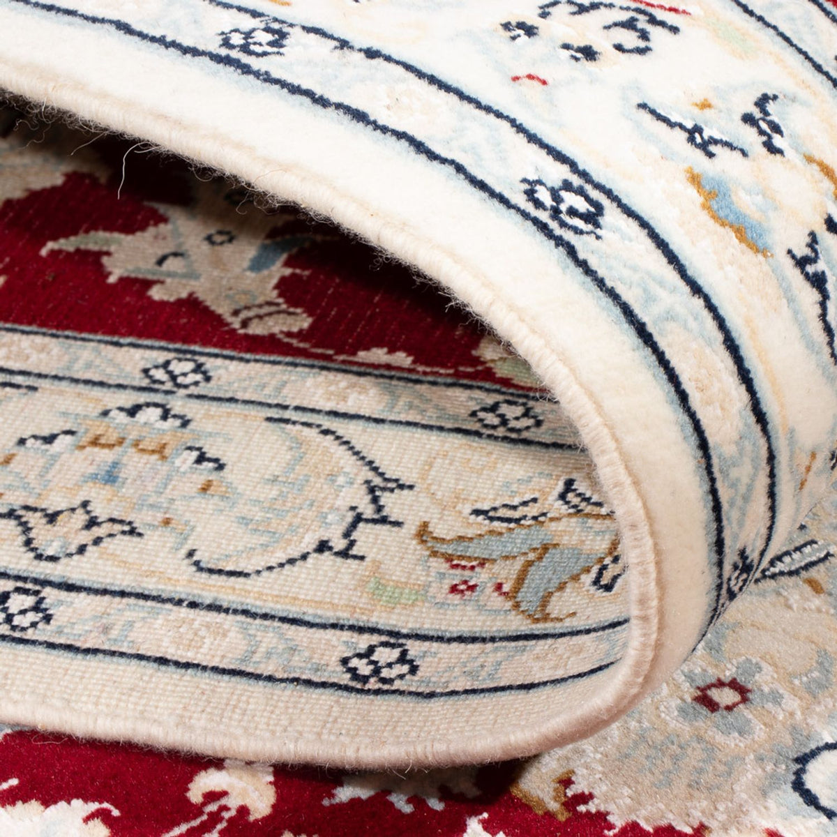 Loper Perzisch tapijt - Nain - Premium - 300 x 78 cm - rood