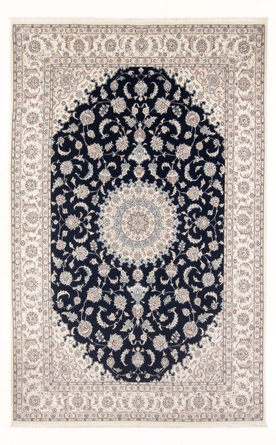 Nain - 6La Tapijt 196x296cm - Perzisch tapijt - donkerblauw