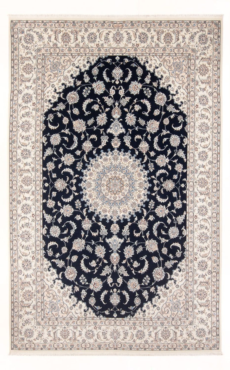 Perzisch tapijt - Nain - Premium - 296 x 196 cm - donkerblauw