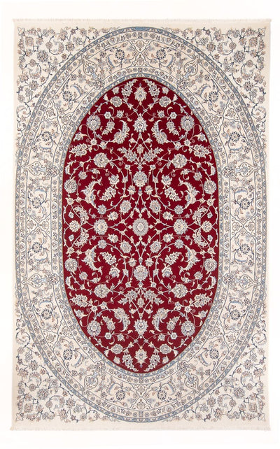 Nain - 6La Tapijt 203x297cm - Perzisch tapijt - rood